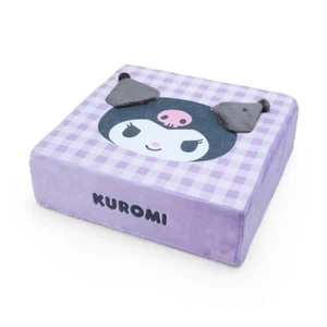 Sanrio sitting cross-legged on the floor. Cushion Kuromi 12 × 40 × 40cm 438502 - Picture 1 of 4