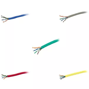 Cable de red Cat5e a granel (UTP) de 1000 pies (304,8 m) clasificación CM (compatible con TAA)-C2G - Imagen 1 de 25