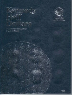 New Whitman Kennedy Half Dollar Folder # 3 Starting 2004-2021 - Image 1 of 4