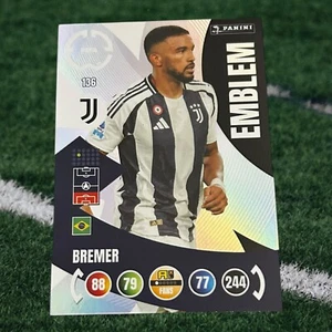 Tarjeta Panini Adrenalyn XL Copa Mundial de Clubes de la FIFA 2025 Nº136 Bremer - Emblema - Imagen 1 de 1