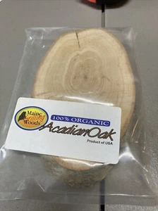 Grilling Planks NEW Maine Acadian Oak 2 Pack 100% Organic BBQ Approx. 7”x4”, USA - Picture 1 of 4
