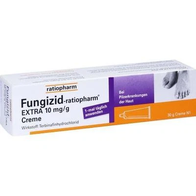RATIOPHARM GMBH FUNGIZID ratiopharm Extra Creme 30g PZN 5104951