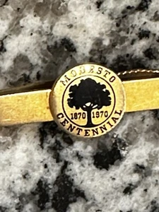 modesto centennial 1870-1970 tie bar. Vintage Tie Bar/clip - Picture 1 of 5