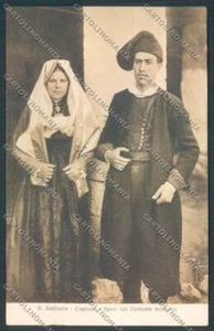 Cagliari Kostumi Sardi Sant'Antioco Postkarte ZG0390 - Bild 1 von 2