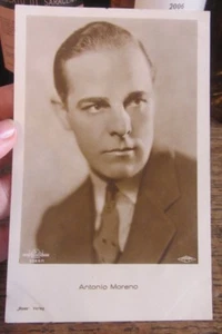 Cartolina d'epoca - Antonio Moreno- attore - postcard  - Picture 1 of 2