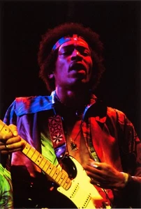NEW Jimi Hendrix Experience Concert Tour Poster Print Art Canvas Music - Picture 1 of 3