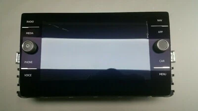 Orig VW Golf 7 5G Discover Media Touch Control Panel 8 " Voice MIB2 - Image 1 of 4