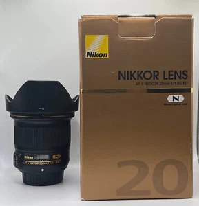 Nikon AF-S Nikkor 20mm f/1.8G ED – Used with box, good quality, minor wear - Picture 1 of 8