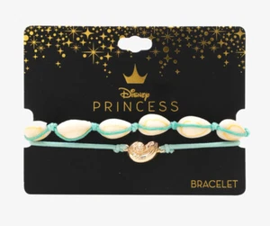 🐚Disney Princess Ariel The Little Mermaid And Ursula Shell 2 Pack Bracelet Set - Picture 1 of 3