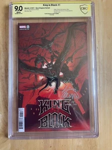 KING IN BLACK #1 - CBCS 9.0 STEGMAN & MAYER CVR! RYAN STEGMAN SIG! - Picture 1 of 6