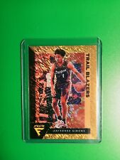 2020-21 Panini Flux Basketball Anfernee Simons 2nd Year Gold Shimmer 03/10...