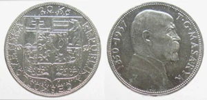 *TRIU* CECOSLOVACCHIA Repubblica 20 KORUN 1937 ARGENTO - Picture 1 of 1