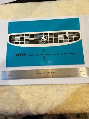 Ferrari 250 Granturismo Coupe' Pinifarina English Sales Brochure - Image 1 of 4