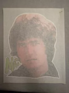 RARE 1970's Morris MAC Davis country TX western Music vTg Orig t-shirt iron-on - Picture 1 of 2