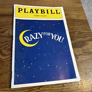 Playbill Crazy For you Sept 1992 John Hillner , Michelle Pawk - Picture 1 of 5