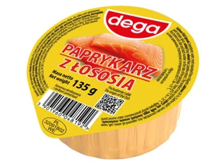 Dega Paprykarz z łososia 135g - Brotaufschtrich mit Lachs - Bild 1 von 1
