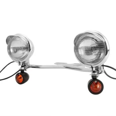 Barra de luz de paso señales de giro puntual para Yamaha V Star 650 950 1100 Custom Classic Foto 1 de 4