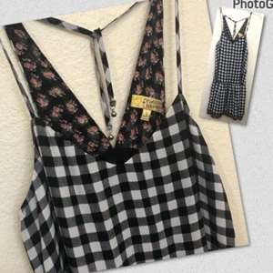 PRINCESS VERA WANG Women Juniors Small Flounce Hem Dress Gingham Lined NWT $58 - Picture 1 of 14