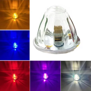 Watermelon Light Glass Kit 1 Wire W/1156 LED Bulb Light For Trailer Lorry Van - Picture 1 of 19