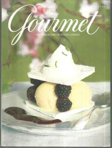 Gourmet Magazine April 2002 Mussels Passion Plays Spring Recipes Ice Cream - Picture 1 of 1