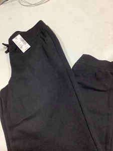 NEW Childrens Place Size L 10 12 Black Casual Sweat Lounge Pants NEW Girl or BOY - Picture 1 of 2
