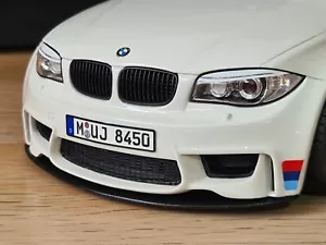 BMW 1M E82 Motorsport 1/18 GTSPIRIT Gt Spirit MODIFICADO (No Autoart Minichamps - Imagen 1 de 23