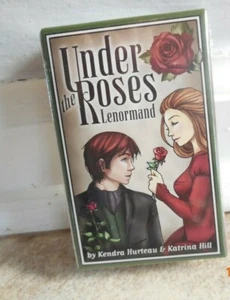 UNDER THE ROSES LENORMAND CARDS TAROT INSPIRATION  CAT ResQ - Picture 1 of 4