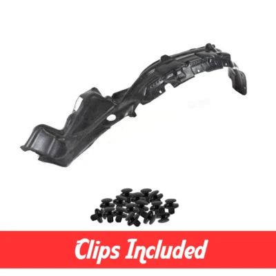 Forro de guardabarros delantero del lado del conductor con clips para Toyota Tundra 2000-2006 TO1248124 Foto 1 de 4