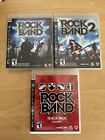 Rock Band PS3 Playstation 3 Game Bundle Lot 1 & 2, Track Pack Vol 2 Complete CIB