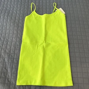 NWT Girl’s Malibu Sugar Lemon Lime (Bright Yellow) Tank, Size 7-10 - Picture 1 of 4