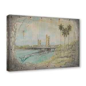 Tower Bridge 12Hx18W Disney Fine Art by Trevor Mezak - Picture 1 of 1
