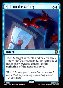 MTG Hide on the Ceiling 32 Rare Foil Marvel Spider-Man - Bild 1 von 1