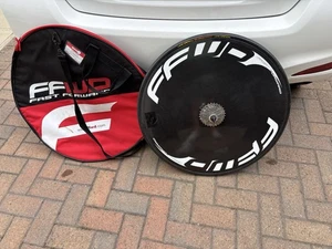 FFWD Fast Forward Carbon Disc Tubular Rear Wheel Rim Brake - Picture 1 of 4