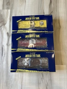 American Flyer Boxcar 6-48234, Tank Car 6-48416, Brakeman Car 6-49016 New In Box - Picture 1 of 5