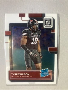 2023 Panini Chronicles Draft Picks Donruss Optic Rated Rookies #6 Tyree Wilson - Picture 1 of 2