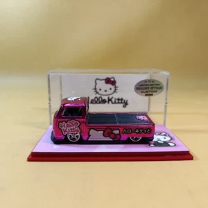 Hot Wheels VOLKSWAGEN T2 PICKUP CHROME HELLO KITTY (WANGSTAR CUSTOM) REAL RIDERS - Picture 1 of 15