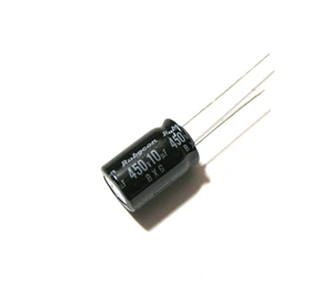 Capacitor fuente de alimentación Onn TV7001-ZC02-01 para 100012588 (EC210) Rubycon: 10@450 - Imagen 1 de 3