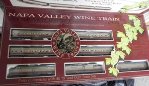 O Gauge Napa Valley Wine Diesel Passenger Train Set WITH Box K-Line K1511 - Picture 1 of 7