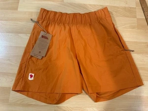 Fjallraven High Coast Women's Shorts EU 36 US 4 Hiking NEW Orange - Picture 1 of 5