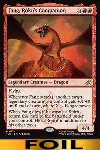 1x - Fang, Roku's Companion - FOIL #115 - Avatar: Eternal - NM MTG - Picture 1 of 1