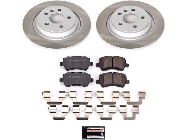 Kit de pastillas de freno trasero y rotor para Volvo S60 2011-2018 2012 2013 2014 2015 QT362JD Foto 1 de 1