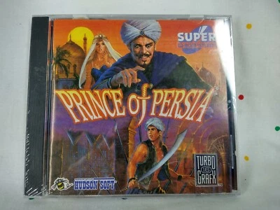 TurboGrafx 16 Super CD-ROM Prince Of Persia RARE New Sealed USA & Canada CF - Image 1 of 4