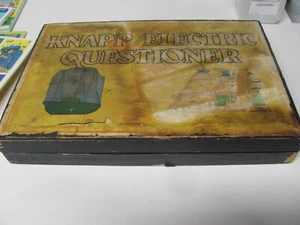 1920's Knapp Electric Questioner Educational Game - Picture 1 of 12