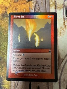 MTG Flame Jet Urza's Destiny 81/144 Foil Common - Picture 1 of 2