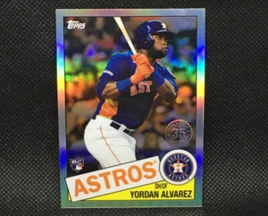 2020 Topps Chrome Yordan Alvarez RC Houston Astros Rookie #4 Refractor! - Picture 1 of 3