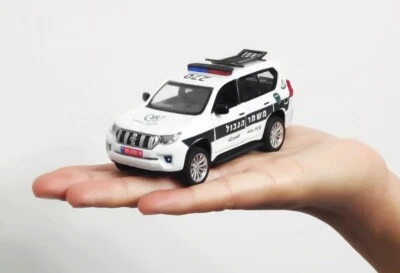 TOYOTA LAND CRUISER POLICÍA ISRAELÍ NUEVO MAGAV UNIDAD COCHE FRONTERIZO ESCALA 1:38 MODELO Foto 1 de 4