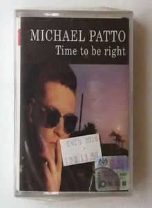Time To Be Right by Michael Patto Rare 1991 Malaysia Cassette Tape Brand New - Picture 1 of 3
