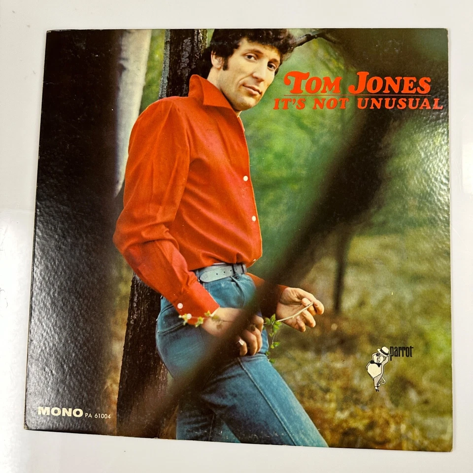 Self Titled  LP Record Vinyl Tom Jones  Parrot 61004 Vintage Foto 1 de 4