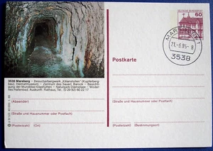 Marsberg 1985 Kilianstollen Kupferbergbau Bergwerk Hochsauerlandkreis Bergbau - Bild 1 von 2