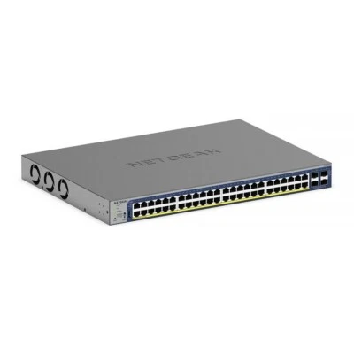 NETGEAR 48-Port Gigabit PoE+ Ethernet Smart Switch with 4 SFP+ GS752TXP-300AUS - Image 1 of 3